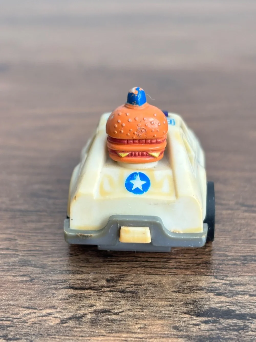 VINTAGE McDonalds Happy Meal Toy Officer Big Mac ERTL Fast Macs Pull Back 1984
